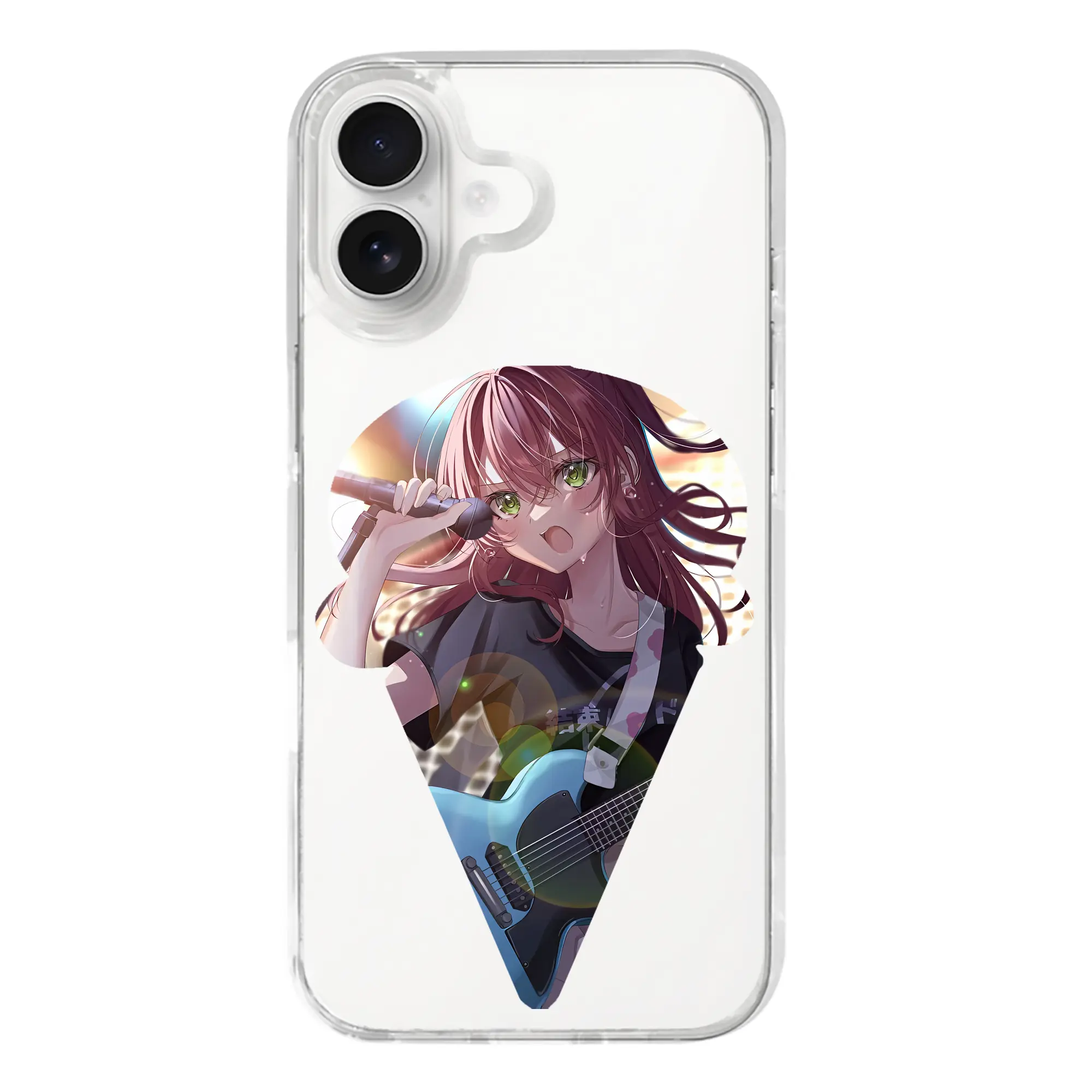 ぼっちざろっく！ グッズ,後藤ひとり - iPhone 17シリーズ 透明スマホケース – 薄型・耐衝撃・精密フィット保護カバー